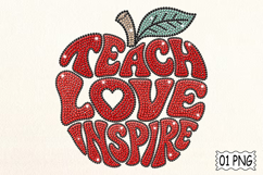 Teach Love Inspire PNG Product Image 1