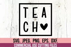 Teacher SVG - Teach SVG - Teacher Quote SVG - Best Teacher Product Image 3