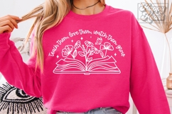 Teach Them Love Them Watch Them Grow SVG PNG - Teacher Life Product Image 4