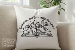 Teach Them Love Them Watch Them Grow SVG PNG - Teacher Life Product Image 7
