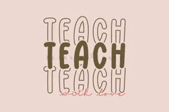 teach with love png svg vectors with transparent background high resolution for cricut silhouette and sublimation machine