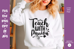 Teacher Svg Design, Teacher Quote Svg, Teacher Svg Product Image 1
