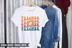 Teacher - Teacher Retro Design Product Image 1