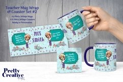 Teacher Mug Wrap &amp; Coasters #2 Product Image 1