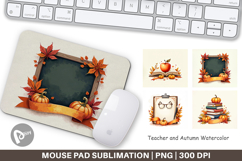 Teacher Autumn Mouse Pad Product Image 1