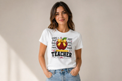 Teacher Apple Coquette png Product Image 6