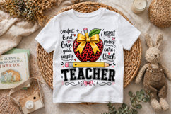 Teacher Apple Coquette png Product Image 7