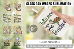 Glass Can Teacher Appreciation Product Image 1