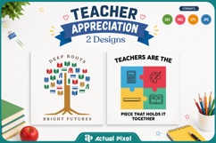 Teacher Appreciation SVG PNG Product Image 1