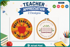 Teacher Appreciation SVG PNG Product Image 1
