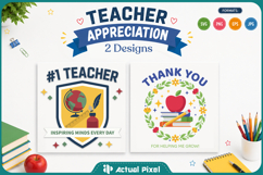 Teacher Appreciation SVG PNG Product Image 1