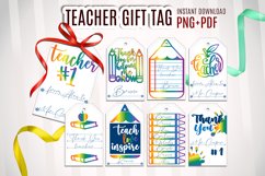 Teacher Appreciation Gift Tag Bundle, Teacher Thank You Gift Tag Printable, Thank You Gift Teacher, School Gift Editable, Teacher Rainbow, Preschool Teacher Gift Tags Printable Thank You Card, Thank You Gift Teacher, Gift for Teacher, Teacher Gift Tags, T