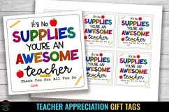 TEACHER APPRECIATION GIFT TAGS I TEACHER APPRECIATION TAGS