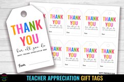 TEACHER APPRECIATION GIFT TAGS I TEACHER APPRECIATION TAGS