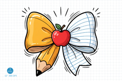 Teacher Appreciation PNG-Teacher coquette bows PNG Product Image 1