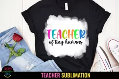 TEACHER BACK TO SCHOOL SUBLIMATION- TEACHER SHIRT SUBLIMATION DESIGN
