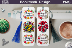 Teacher Bookmark | Blessed Teacher Bookmark Printable Product Image 1