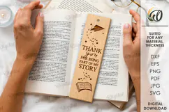 Wooden Teacher Bookmark Laser Cut. Gift for Teacher SVG Product Image 1