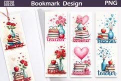 Teacher Bookmark | Valentine Teacher Bookmark Product Image 1