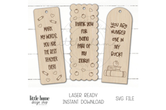 Teacher Bookmark, Teacher Appreciation Gift Idea, Book Lover Product Image 1
