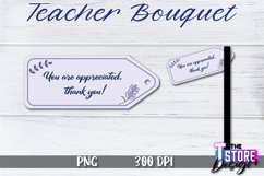 Teacher Bouquet Bundle| PNG Design | School Sublimation Product Image 20
