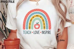 Teacher Bow Sublimation Design Product Image 2