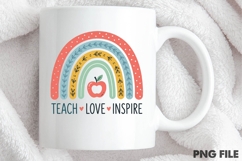 Teacher Bow Sublimation Design Product Image 4