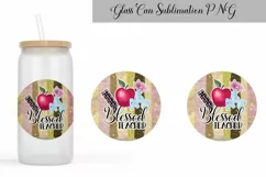 Teacher Glass Can Sublimation| Libbey Can Glass Product Image 7
