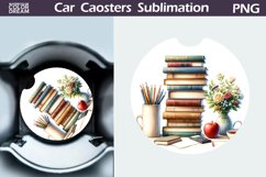 Teacher Car Coaster | Teacher SuRound Coaster Product Image 1