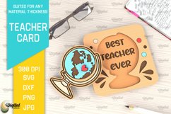 Teacher Cards SVG Bundle. Greeting Cards Laser Cut Product Image 12