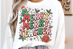 Christmas Pencil Tree Teacher Png Product Image 2