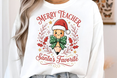 Christmas Pencil Tree Teacher Png Product Image 2