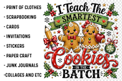 Christmas Pencil Tree Teacher Png Product Image 3