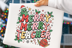 Christmas Pencil Tree Teacher Png Product Image 4
