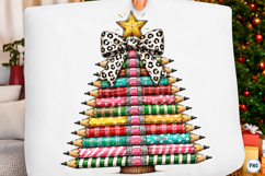Christmas Pencil Tree Teacher Png Product Image 1