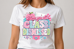 Teacher Class Dismissed Png Product Image 2