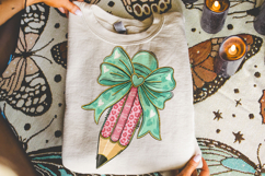 Pencil Teacher Valentine's Day PNG, Teacher Life PNG, Xoxo Product Image 3