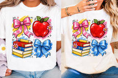 Teacher Coquette Png, Brushstroke Teach Sublimation, Teacher Product Image 2