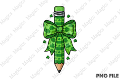 Teacher Coquette St Patricks Day Png Product Image 1