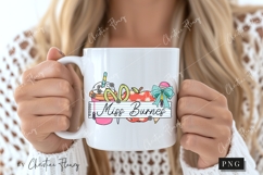 Personalized Teacher Name PNG | Back To School PNG Product Image 2