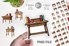 Teacher Desk Sticker Product Image 1