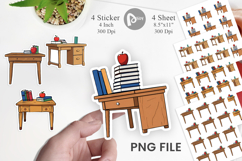 Teacher Desk Sticker Product Image 1