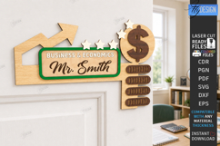 Teacher Door Corner Laser Cut | Wall Sign | School Design Product Image 1