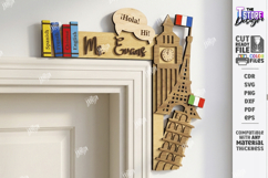 Teacher Door Corner Laser Cut Bundle | Classroom Decor SVG Product Image 9