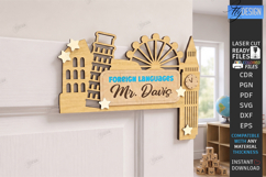 Teacher Door Corner Laser Cut Bundle | Wall Signs | CNC File Product Image 16