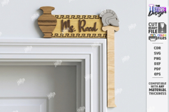 Teacher Door Corner Laser Cut Bundle | Classroom Decor SVG Product Image 11
