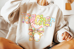 Teacher Easter PNG, Happy Easter PNG, Easter Bunny PNG Product Image 4
