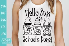 Gnomes End Of School SVG - Last Day of School SVG Product Image 1