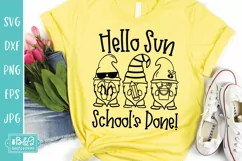 Gnomes End Of School SVG - Last Day of School SVG Product Image 3