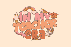 Retro Teacher T-shirt Design Bundle Product Image 2